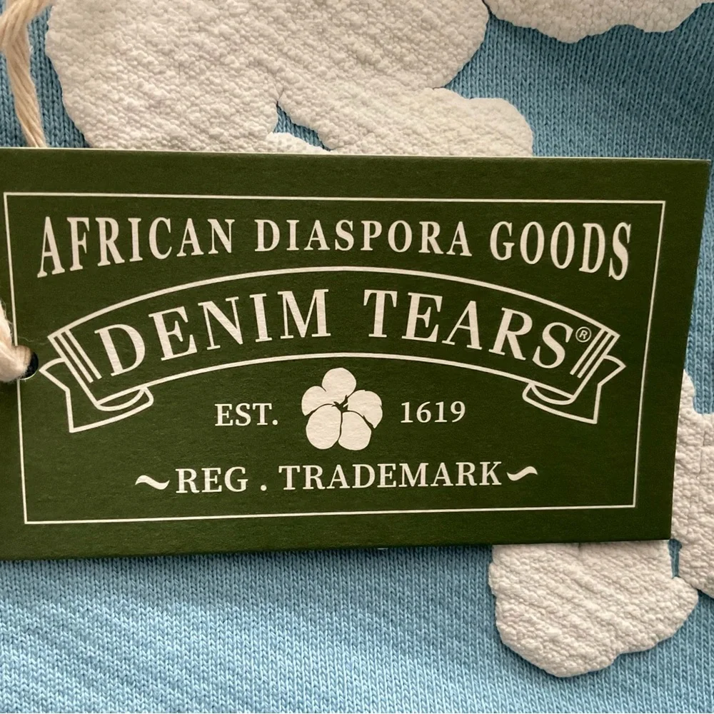 Denim tears light blue hoodie - Picture 3 of 3